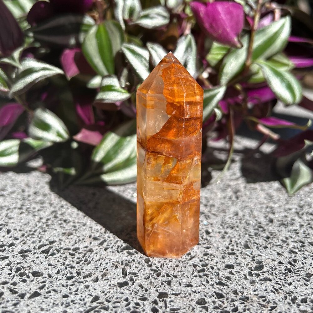 Golden Healer Quartz Polished Tower